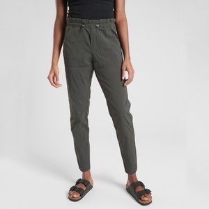 [ATHLETA] Trekkie Paper Bag Travel Pant